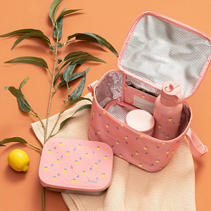 Бутылка-термос для напитков Fresk "Спелые Фрукты", розовая, 500 мл